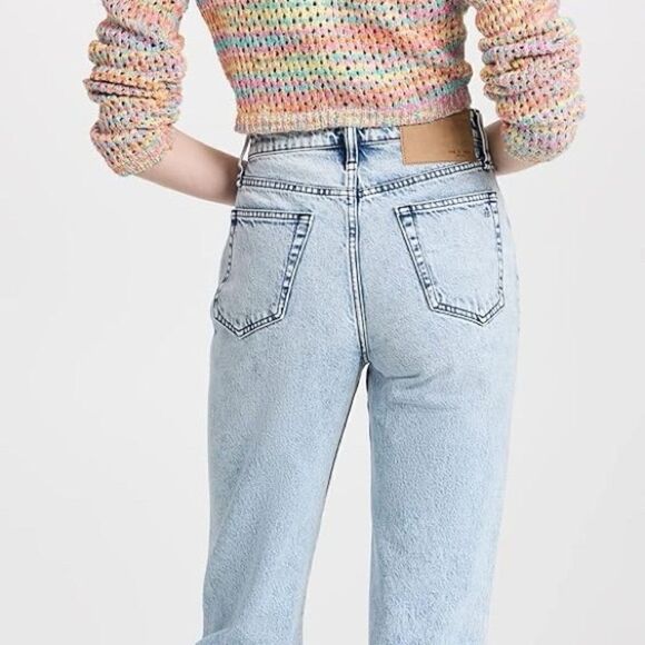 NWOT rag & bone Alex High-Rise Acid Wash Straight Jeans Womens Sz 25 - Picture 5 of 12